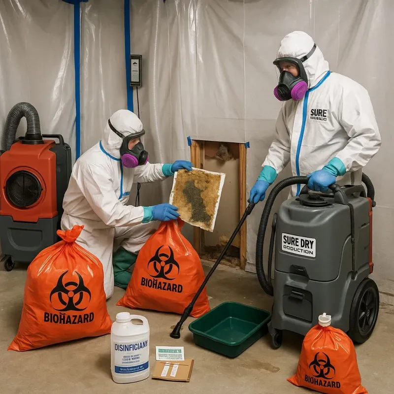 Contaminated Water Handling Protocols process in Saint Francis, WI
